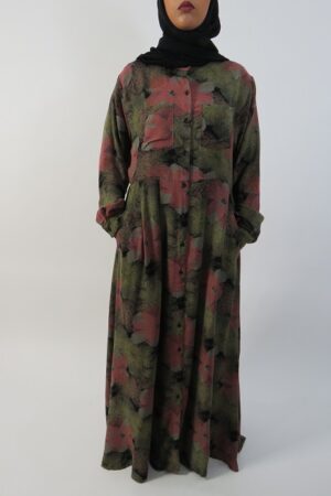 Amanis-Green-Floral-Long-Sleeve-Open-Maxi-Dress-Style-UK-1