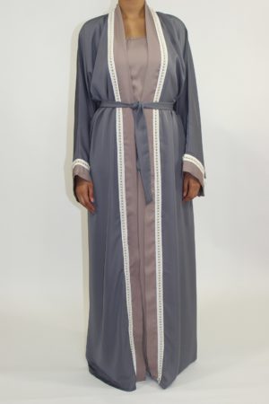 Open Abaya Jacket Style 22