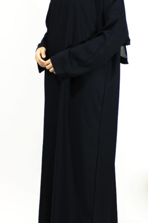 BLACK EVERYDAY ABAYA 1