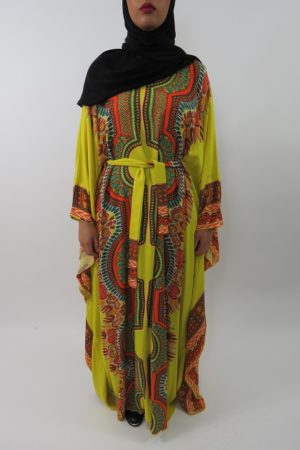 Amanis-Yellow-Farasha-Style-Maxi-Dress-UK-1