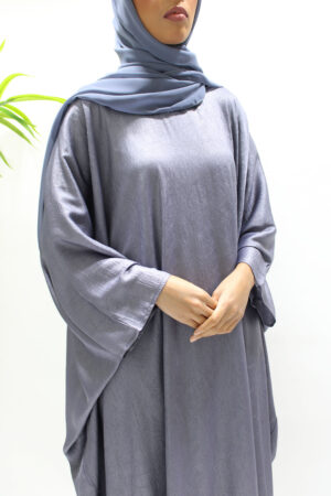 PREMIUM VOILET FARASHA ABAYA - 1