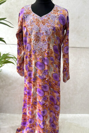 GILRS MUKHAWAR - PRUPLE FLORAL 1